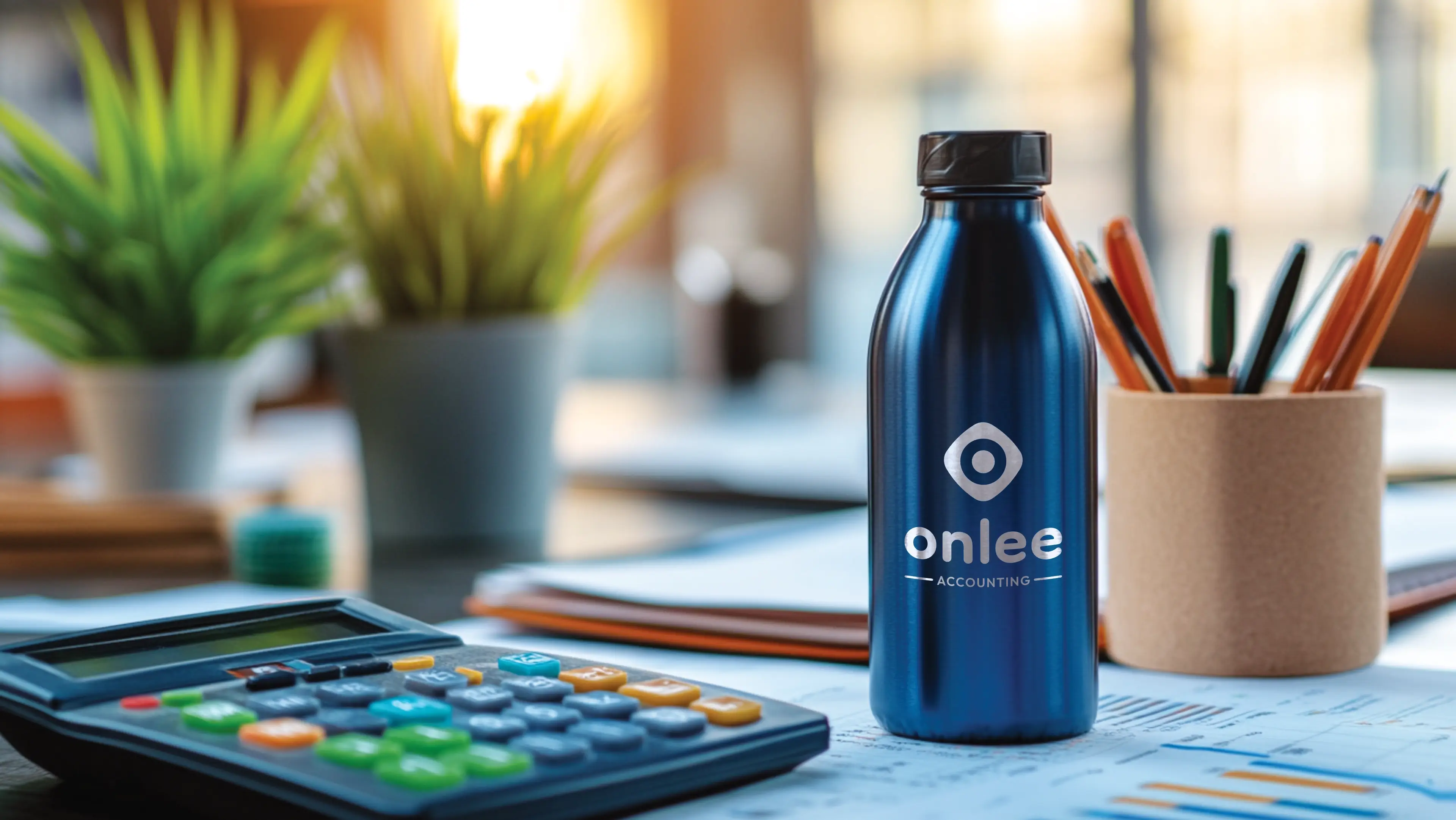 onlee-accounting - 2nd Colour Mockup of logo design