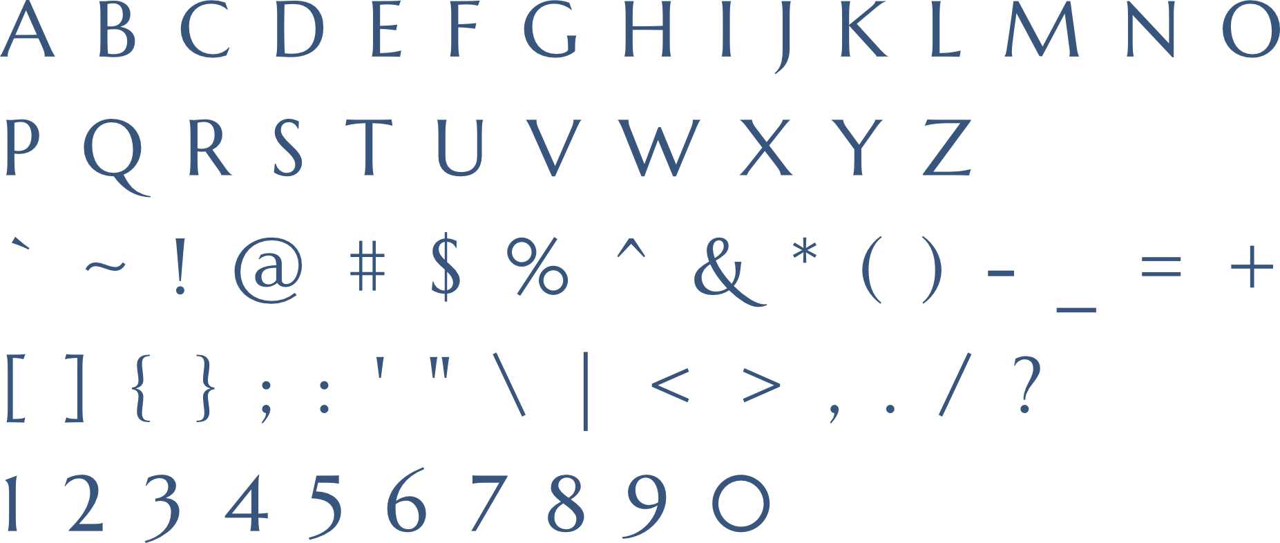 vitagistix - Primary Typeface