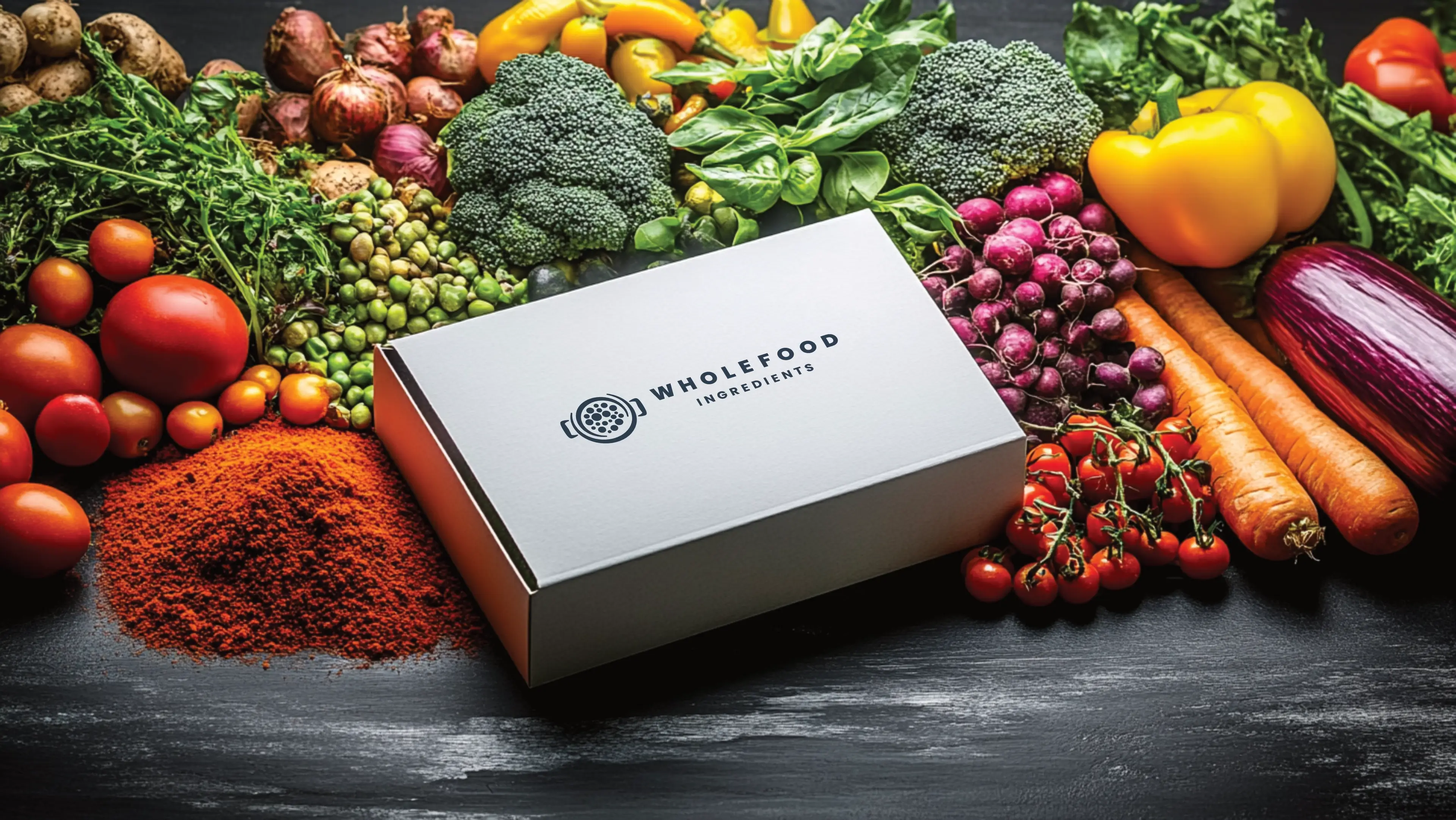 wholefood-ingredients - 2nd Colour Mockup of logo design